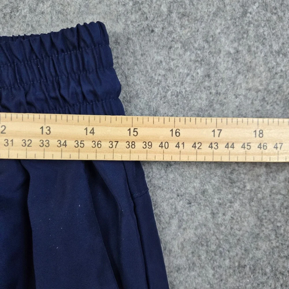 Nike‎ Track Pants Mens Medium Navy Blue Swoosh Logo Cuffed Joggers Sportswear